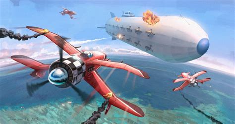 Crimson Skies: A Zeppelin-Filled Journey Through Alternate History!