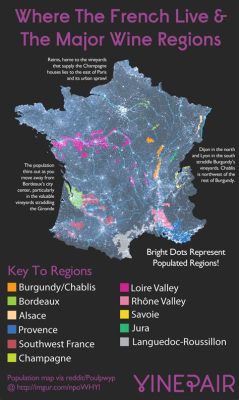 프랑스 인구수, 와인의 양과 비례할까?