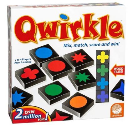 Qwirkle: A Puzzle Game That Tests Your Spatial Reasoning and Color-Matching Prowess!