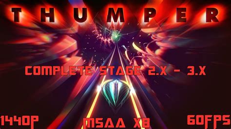 Thumper! A Psychedelic Rhythm Odyssey Through Abstract Worlds?