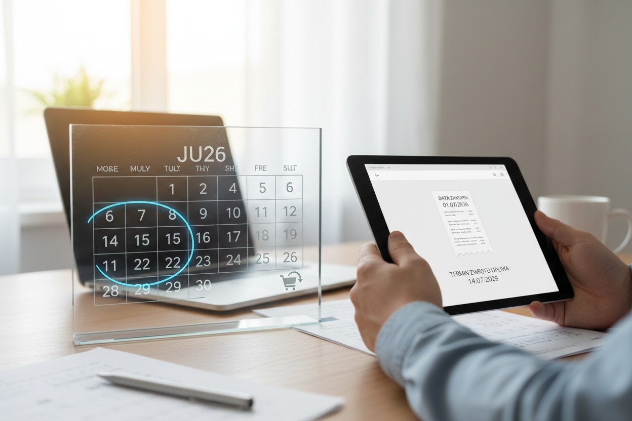 14 dni zwrot — jak liczyć terminy w 2026 roku