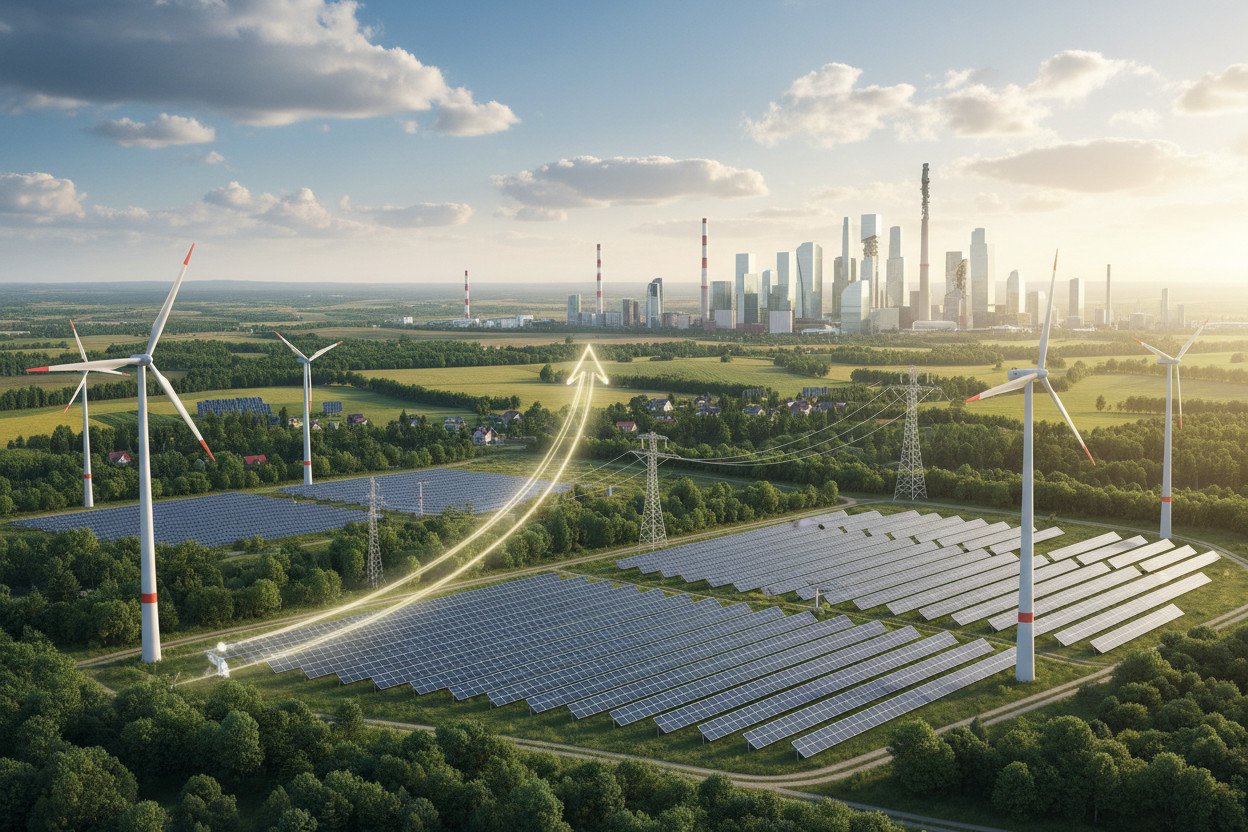 Energia odnawialna w Polsce — stan i tempo wzrostu