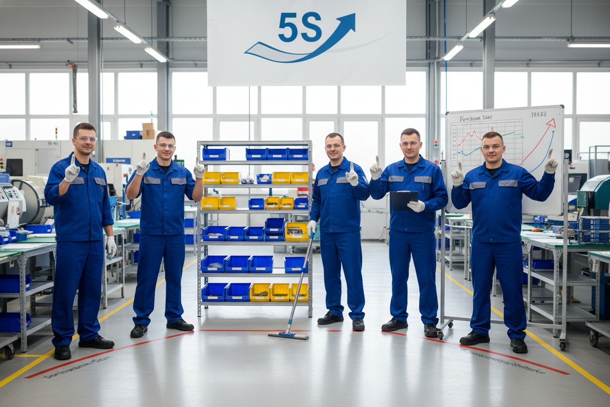 Etap 2 — metoda 5S jako baza dla ciągłego doskonalenia