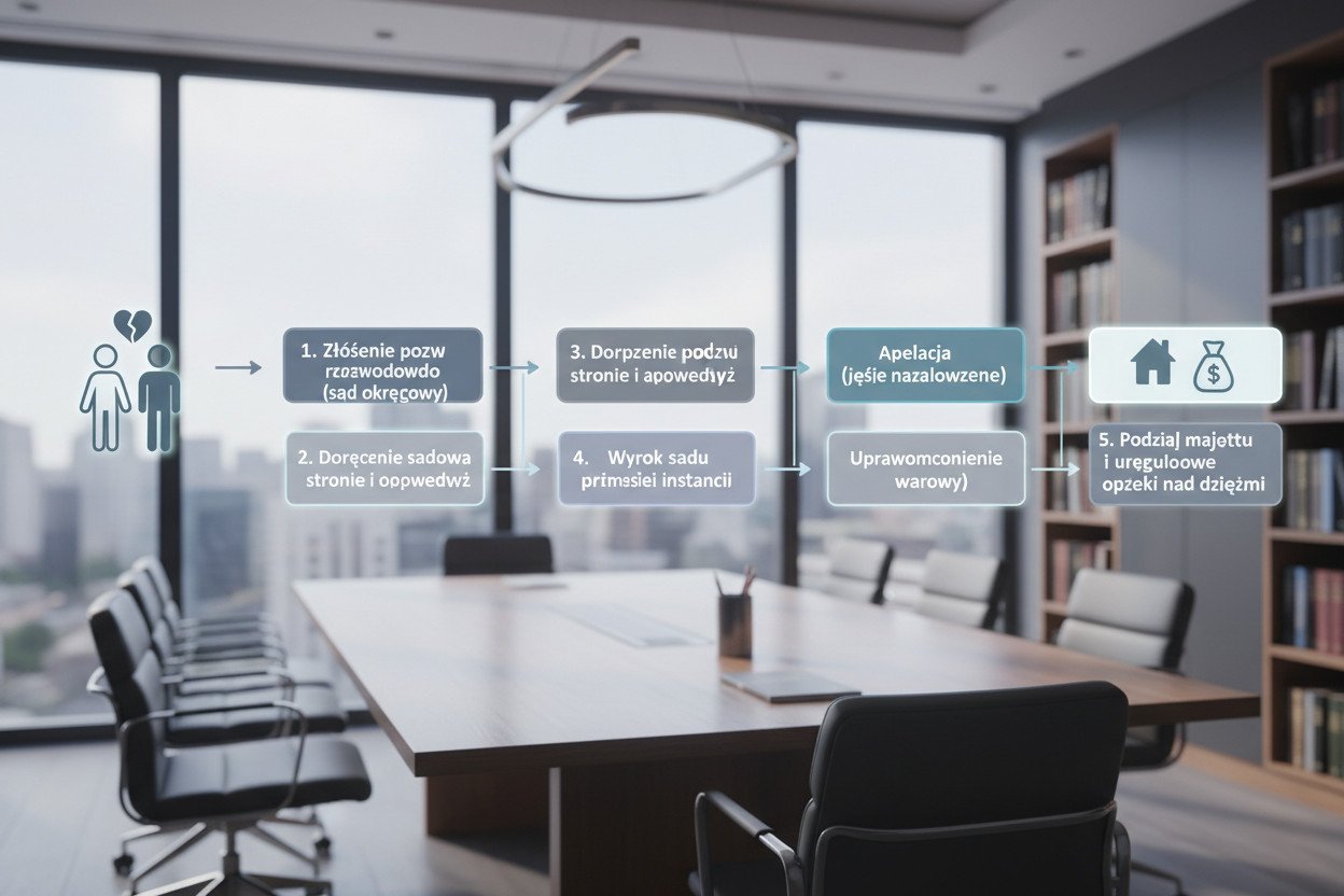 Jak wygląda procedura rozwodowa krok po kroku