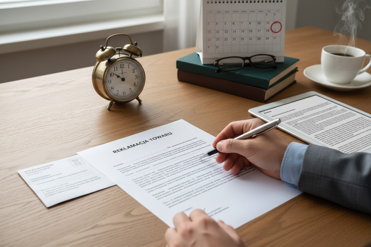 Jak złożyć reklamację — wzór pisma i termin odpowiedzi sprzedawcy