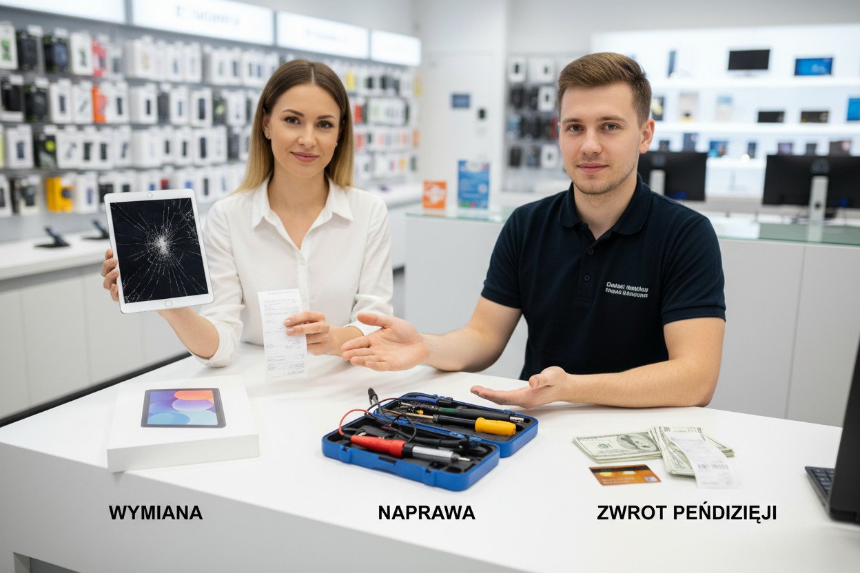 Jakich napraw, wymiany lub zwrotu pieniędzy możesz żądać