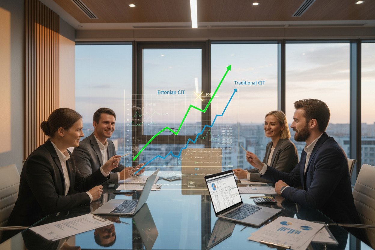 Kalkulacja — kiedy estoński CIT się opłaca