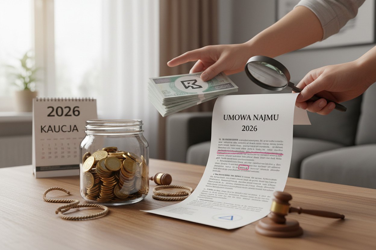 Kaucja — wysokość, zasady zwrotu i pułapki