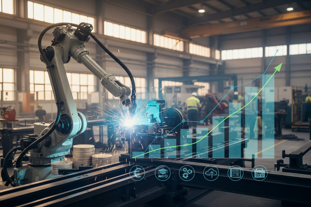 Koszty wdrożenia automatyzacji spawania — liczby i ukryte wydatki