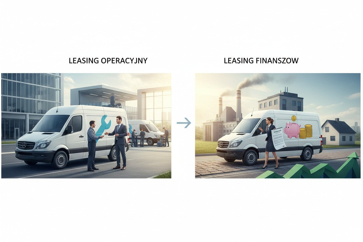 Leasing operacyjny i finansowy — czym się różnią w praktyce