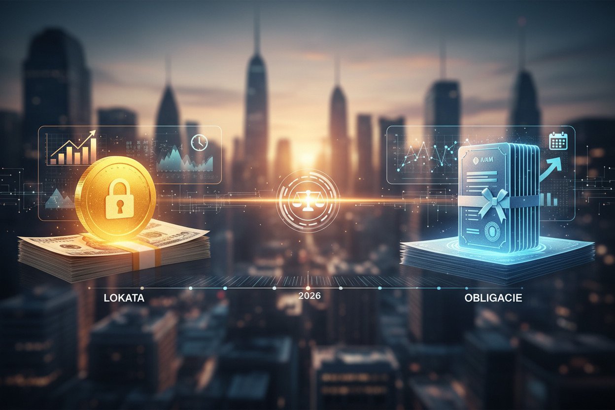 Lokata vs obligacje 2026 — tabela porównania oprocentowania i warunków