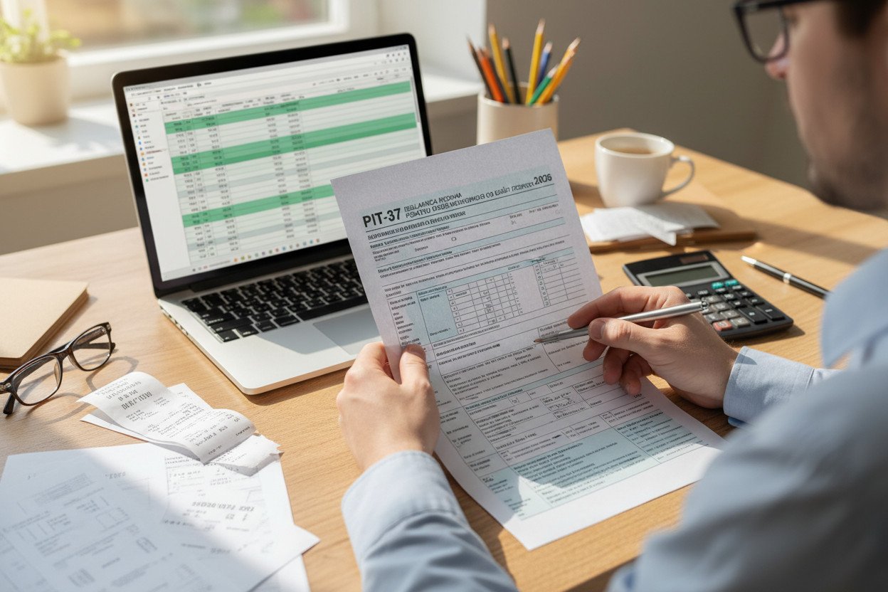 PIT-37 — dla kogo, co zawiera i jak go wypełnić