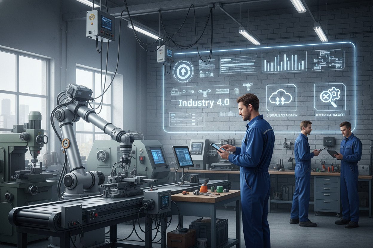 Przemysł 4.0 a realia małego zakładu — co z tej filozofii faktycznie wdrożyć